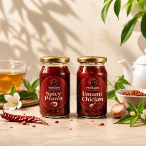 Umami Chicken + Spicy Prawn Combo(200ml)