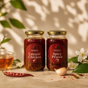 Umami Chicken + Spicy Prawn Combo(400ml)